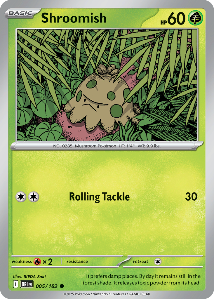 5/182 [DRI] Shroomish - Common