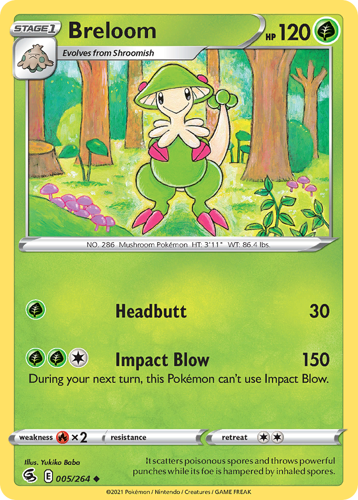 5/264 [FST] Breloom - Uncommon