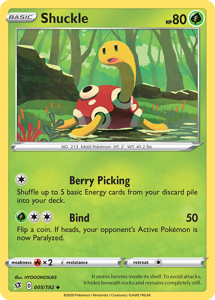 5/192 [RCL] Shuckle - Uncommon