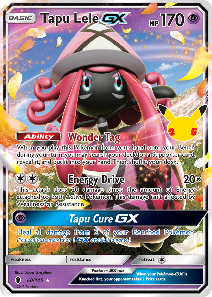 60/25 [CEL] Tapu Lele-GX - Classic Collection