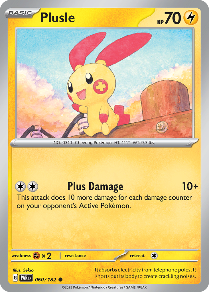 60/182 [SV4] Plusle - Common