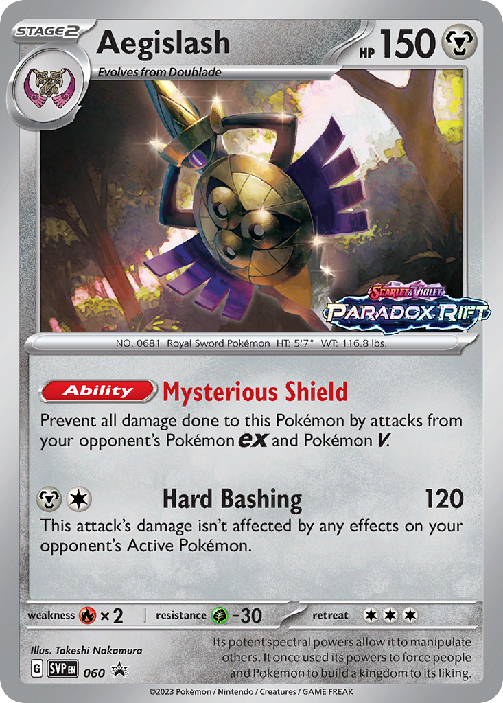 60/215 [PR-SV] Aegislash - Promo