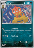 61/91 [SV4PT5] Scrafty - Uncommon