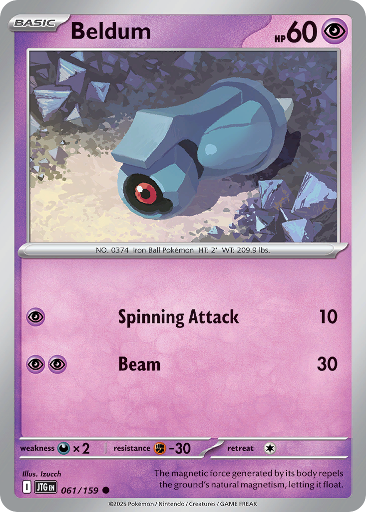 61/159 [JTG] Beldum - Common