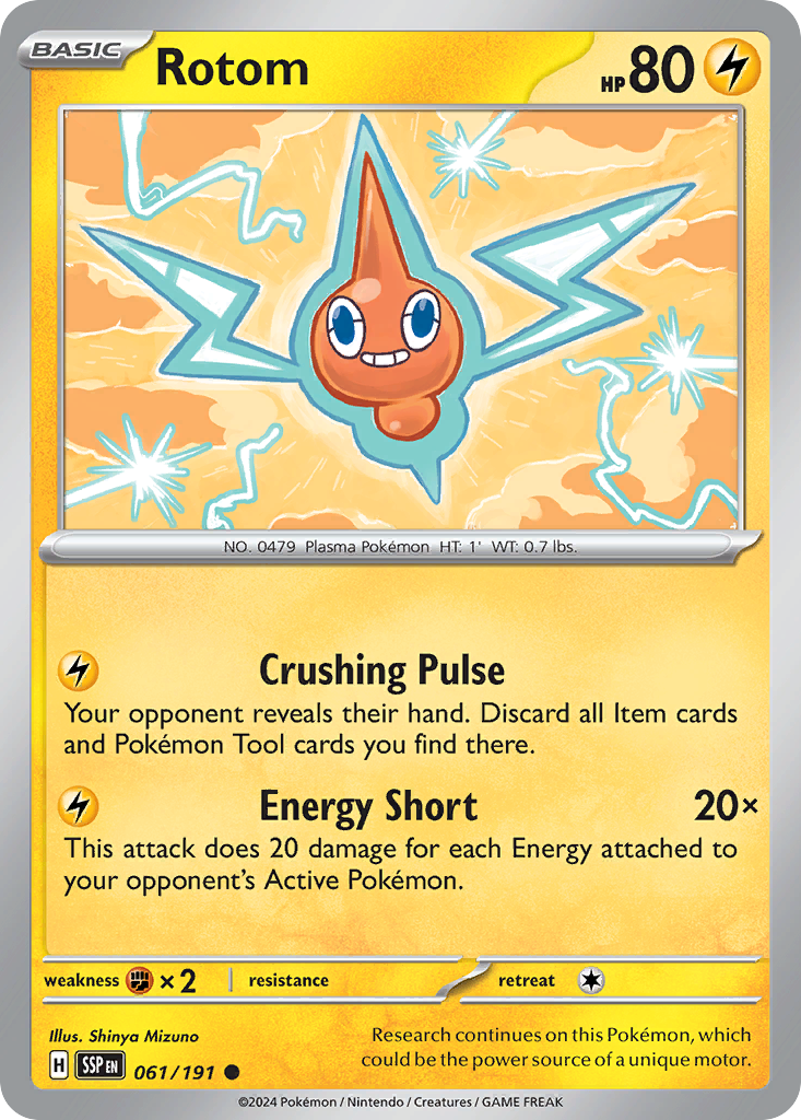 61/191 [SSP] Rotom - Common