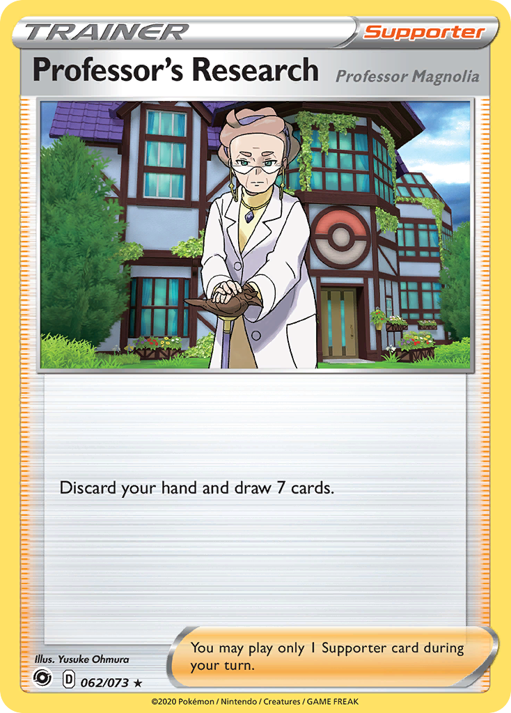 62/73 [CPA] Professor's Research (Professor Magnolia) - Rare Holo