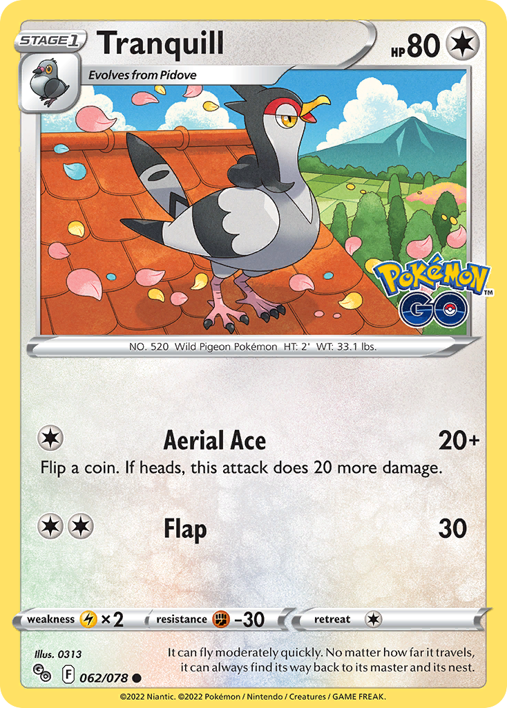 62/78 [PGO] Tranquill - Common