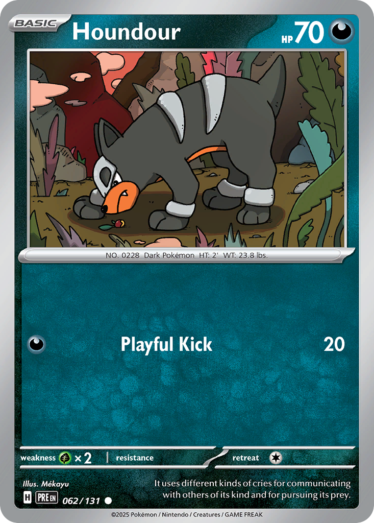 62/131 [PRE] Houndour - Common
