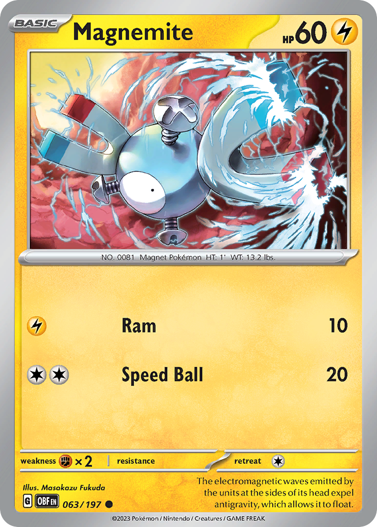 63/197 [SV3] Magnemite - Common