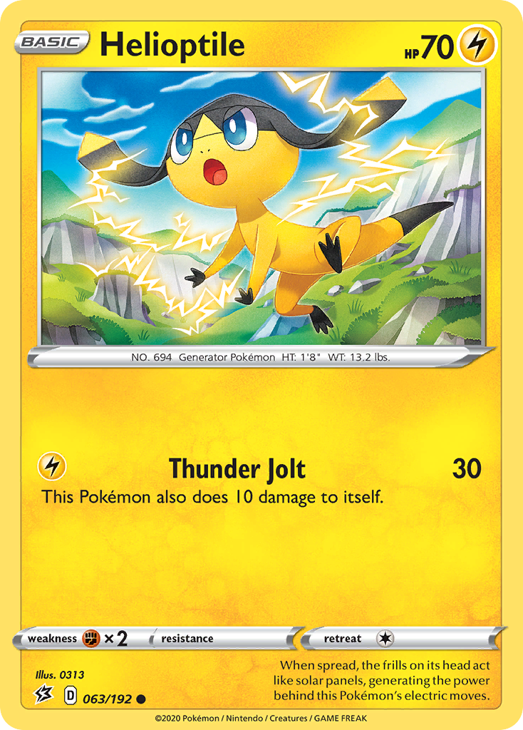 63/192 [RCL] Helioptile - Common