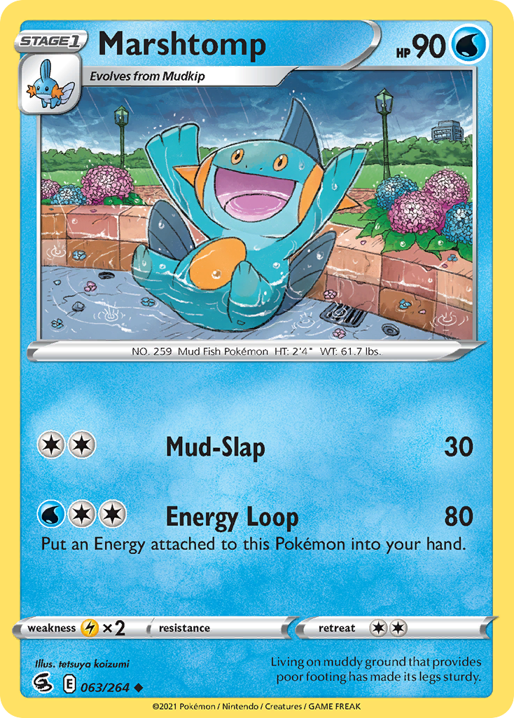 63/264 [FST] Marshtomp - Uncommon