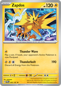 65/167 [TWM] Zapdos - Rare