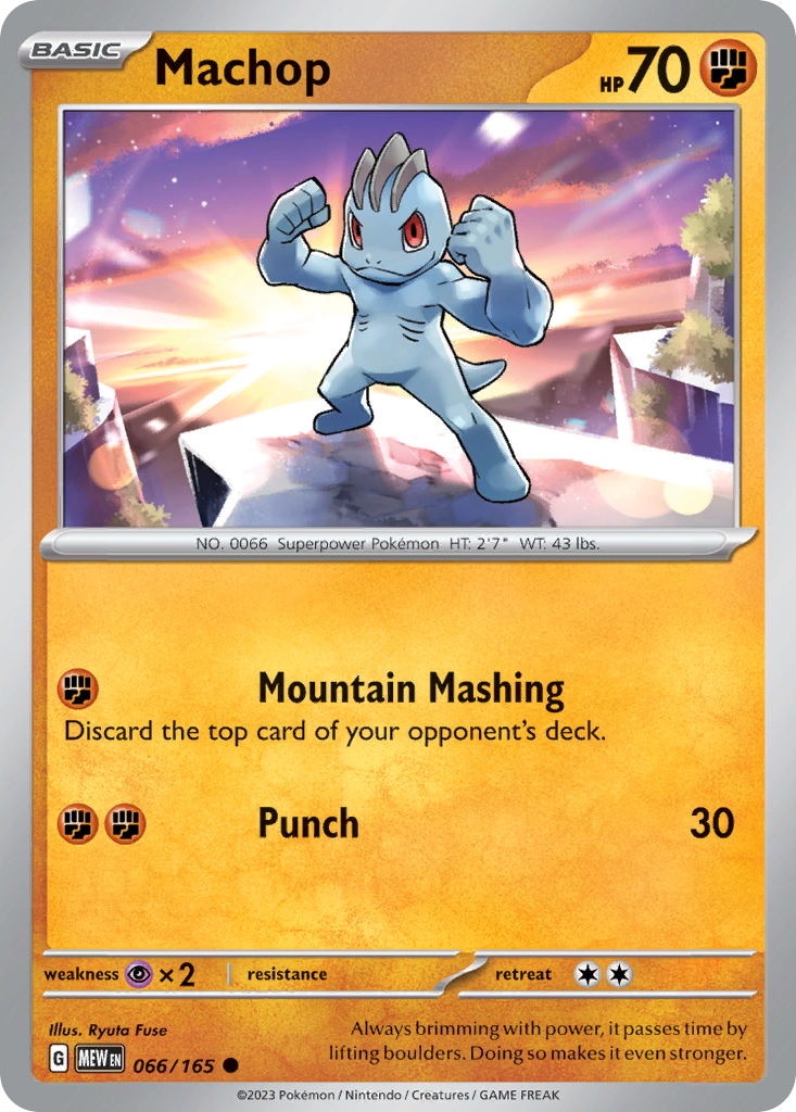 66/165 [SV3PT5] Machop - Common