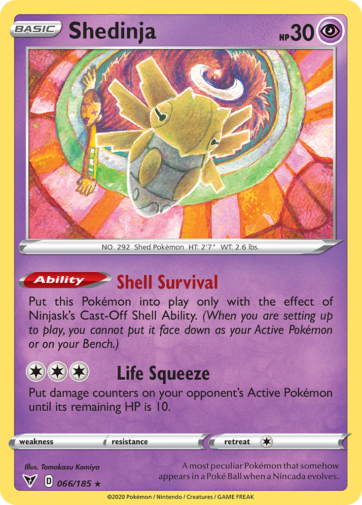 66/185 [VIV] Shedinja - Rare