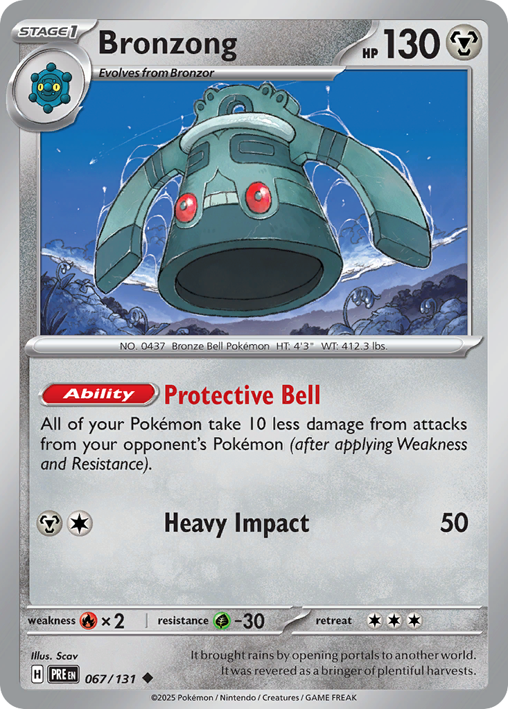 67/131 [PRE] Bronzong - Uncommon