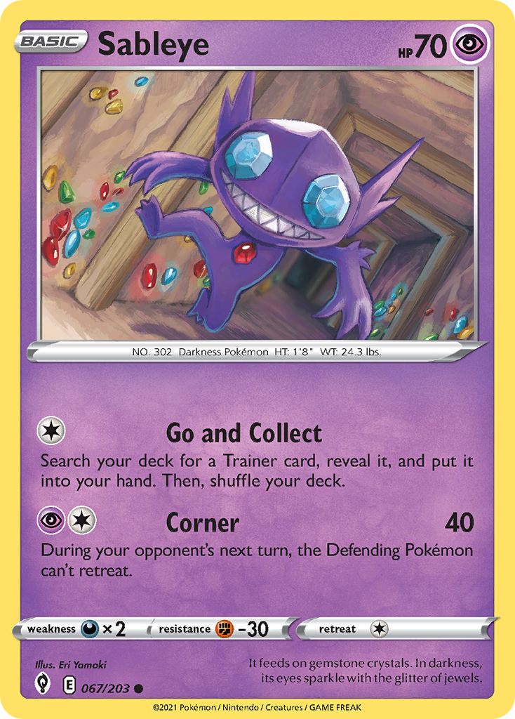 67/203 [EVS] Sableye - Common