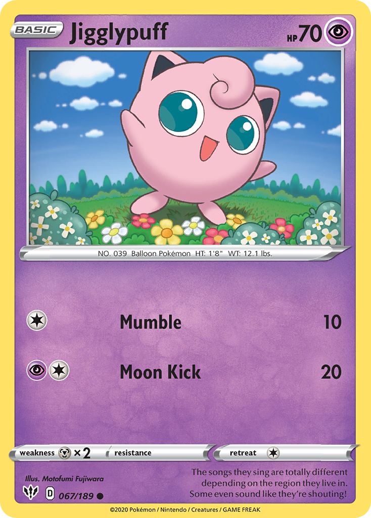 67/189 [DAA] Jigglypuff - Common