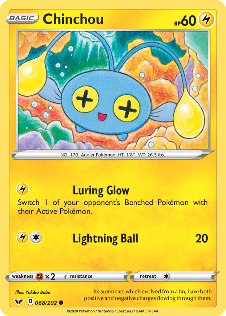 68/202 [SSH] Chinchou - Common