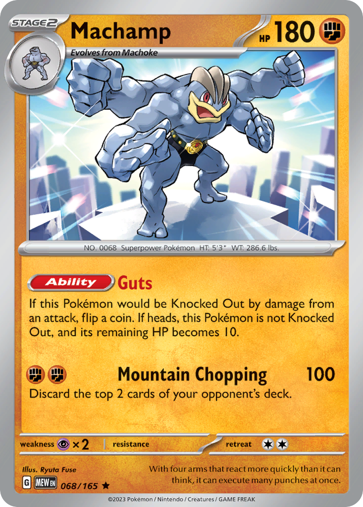68/165 [SV3PT5] Machamp - Rare