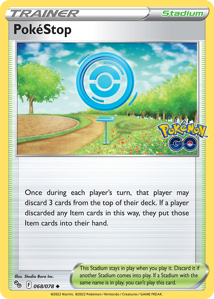 68/78 [PGO] PokéStop - Uncommon