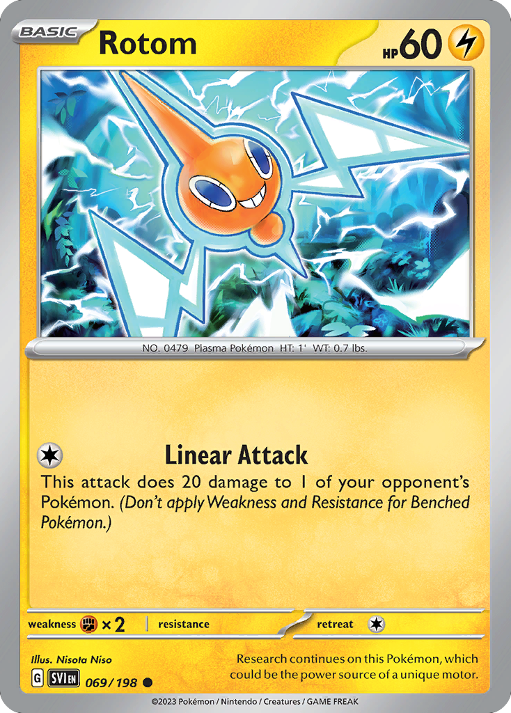 69/198 [SV1] Rotom - Common