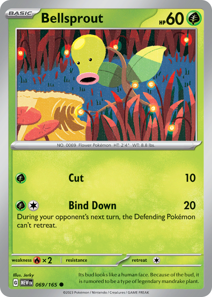 69/165 [SV3PT5] Bellsprout - Common