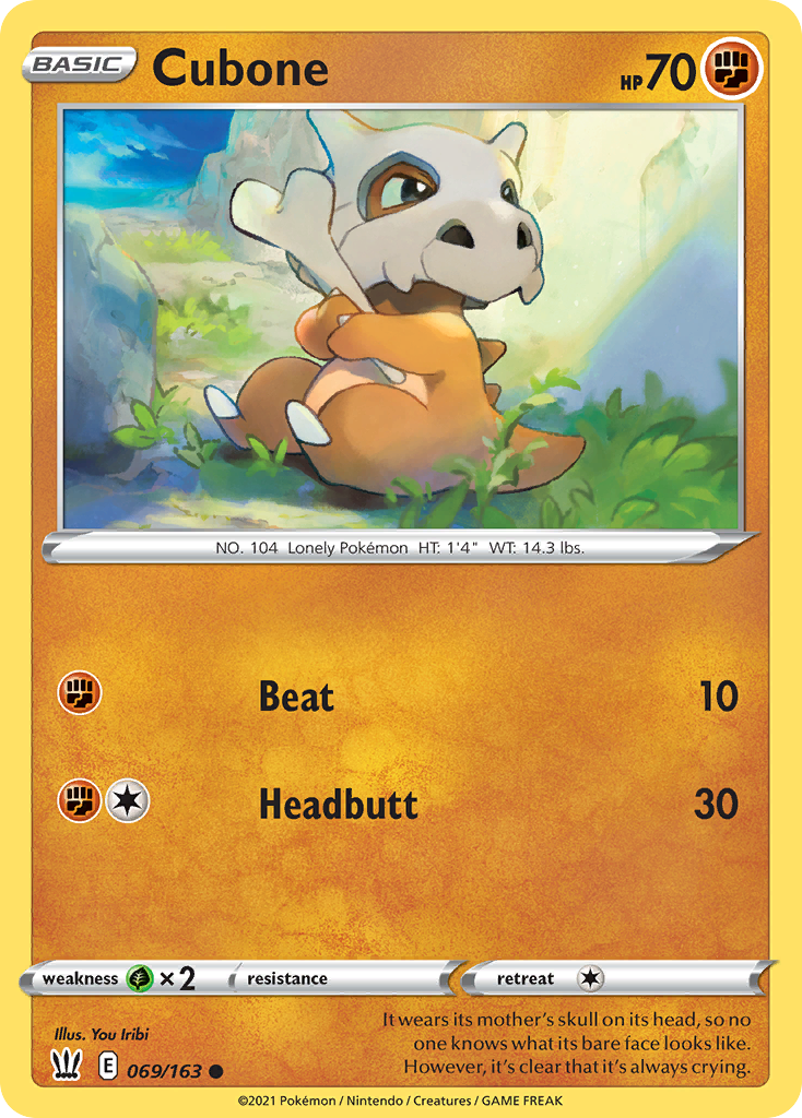 69/163 [BST] Cubone - Common