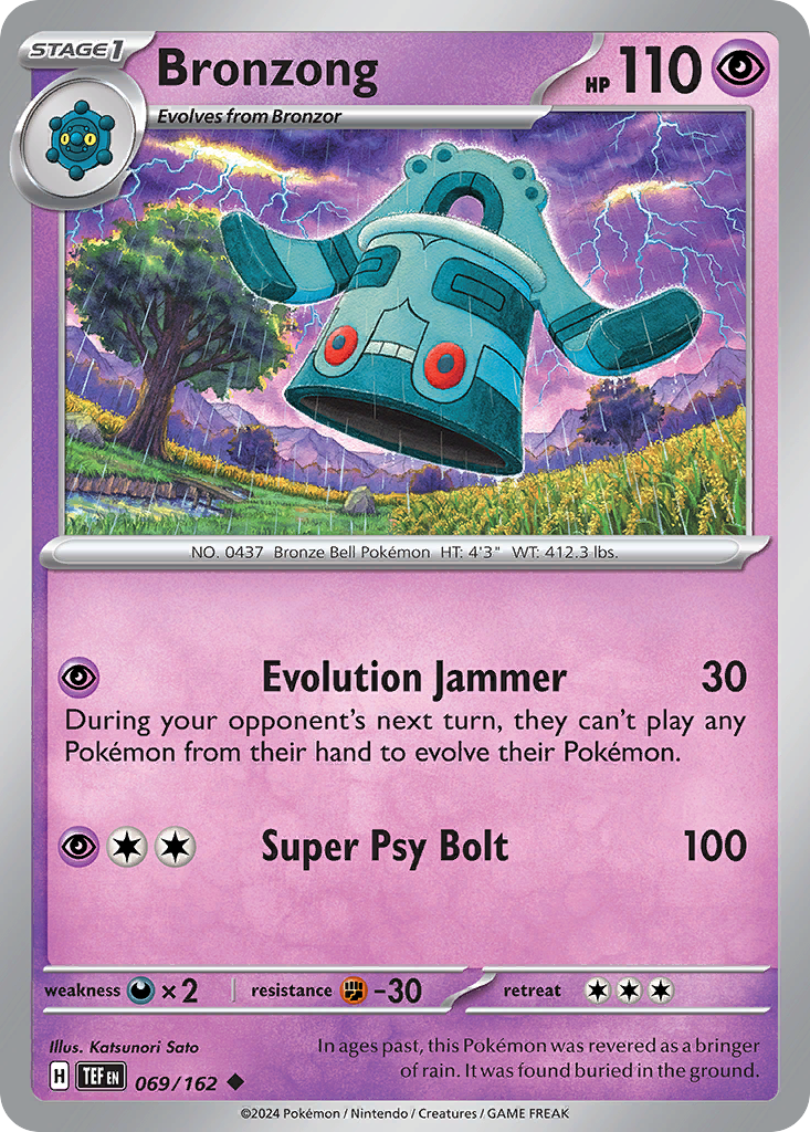 69/162 [TEF] Bronzong - Uncommon