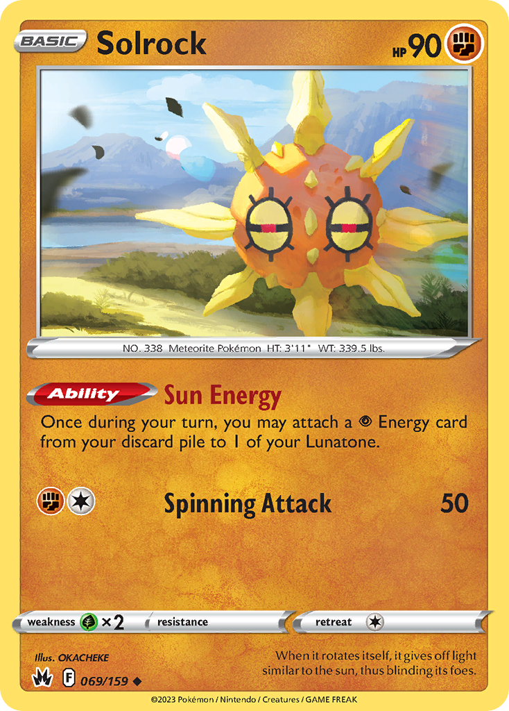 69/159 [CRZ] Solrock - Uncommon