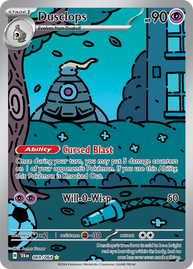 69/64 [SFA] Dusclops - Illustration Rare