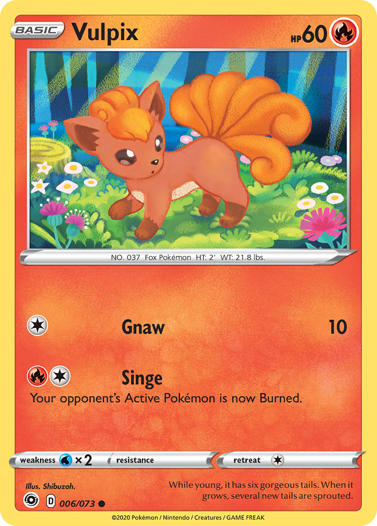 6/73 [CPA] Vulpix - Common