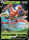 6/163 [BST] Kricketune V - Rare Holo V
