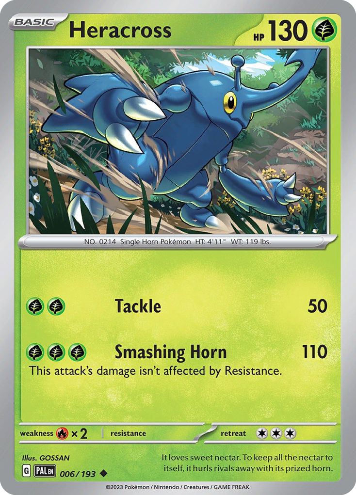6/193 [SV2] Heracross - Uncommon