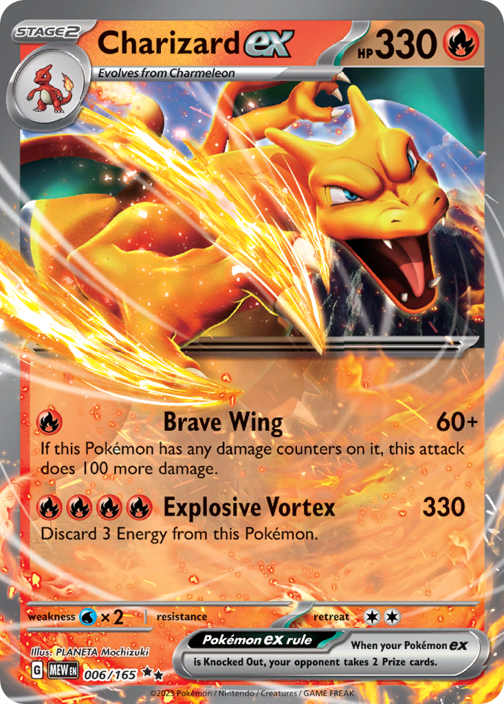 6/165 [SV3PT5] Charizard ex - Double Rare
