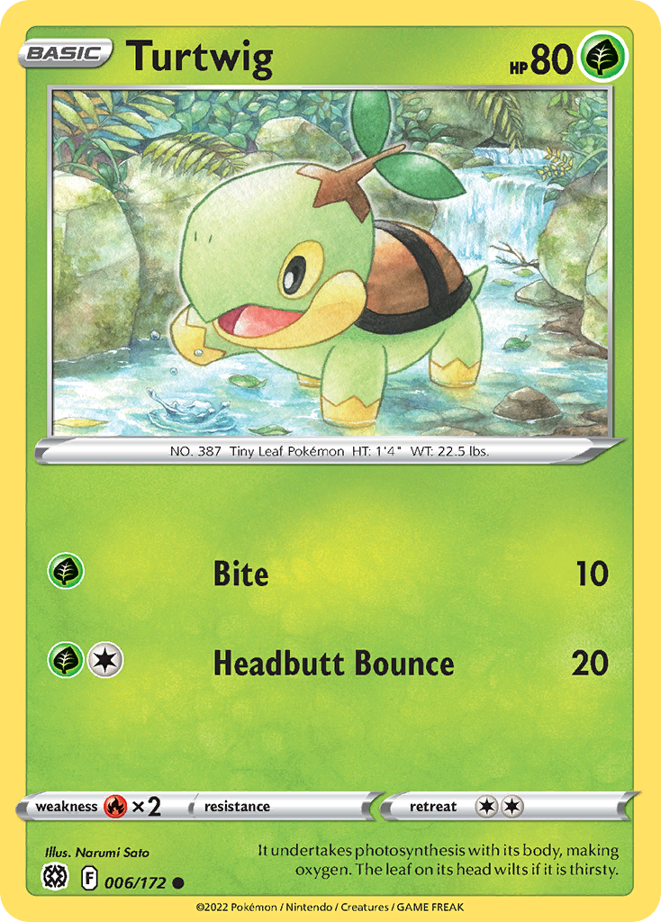 6/172 [BRS] Turtwig - Common