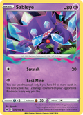 70/196 [LOR] Sableye - Rare Holo