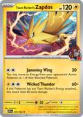 70/182 [DRI] Team Rocket's Zapdos - Rare