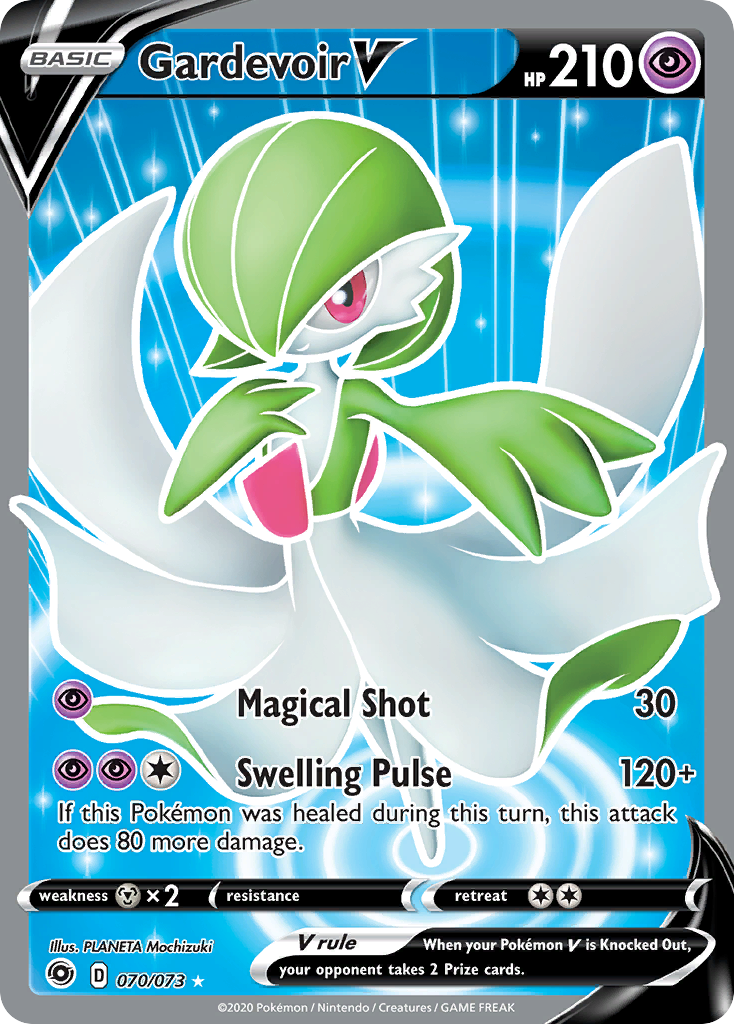 70/73 [CPA] Gardevoir V - Rare Ultra