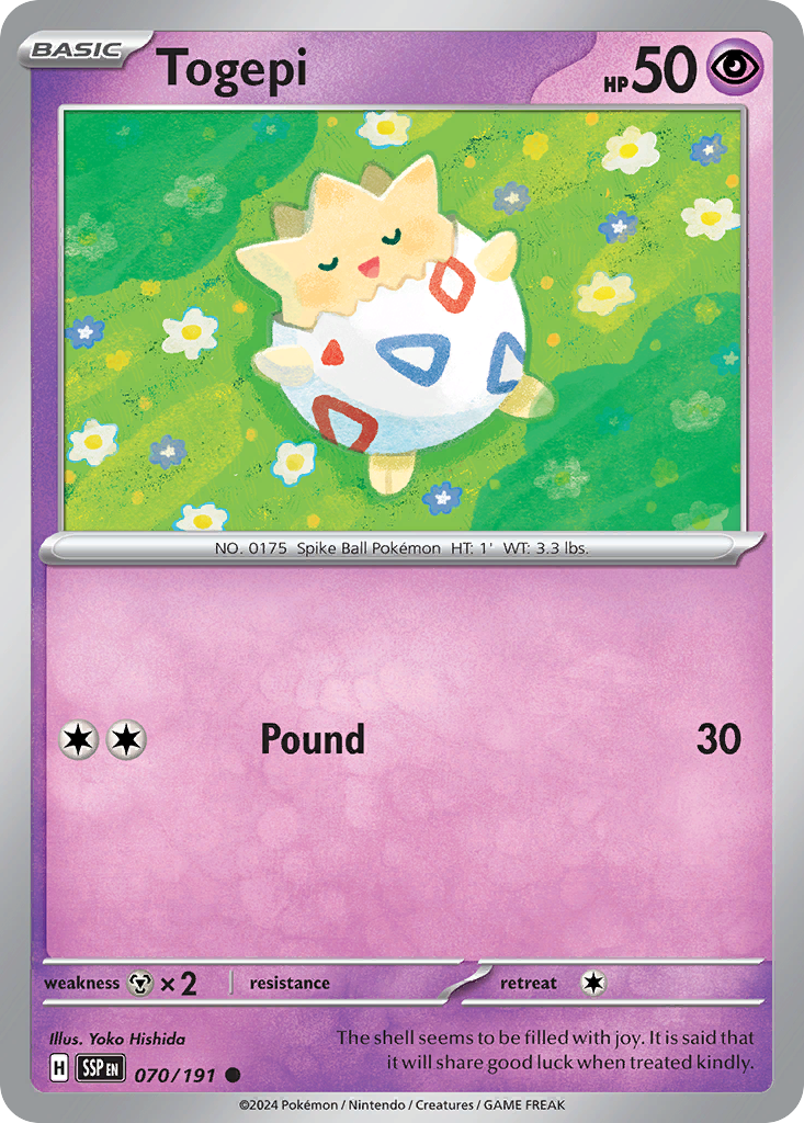 70/191 [SSP] Togepi - Common
