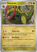 70/86 [BLK] Haxorus - Rare