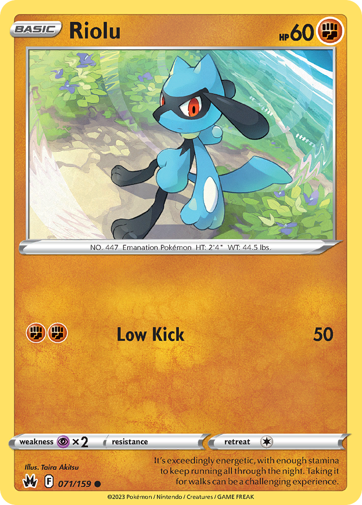71/159 [CRZ] Riolu - Common