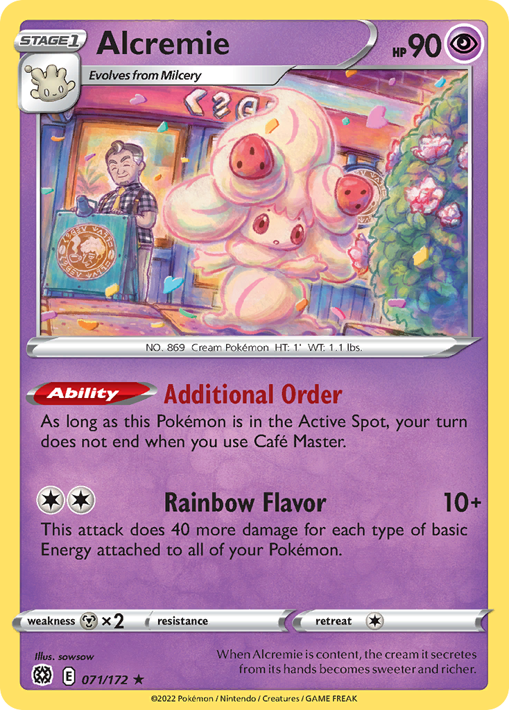 71/172 [BRS] Alcremie - Rare