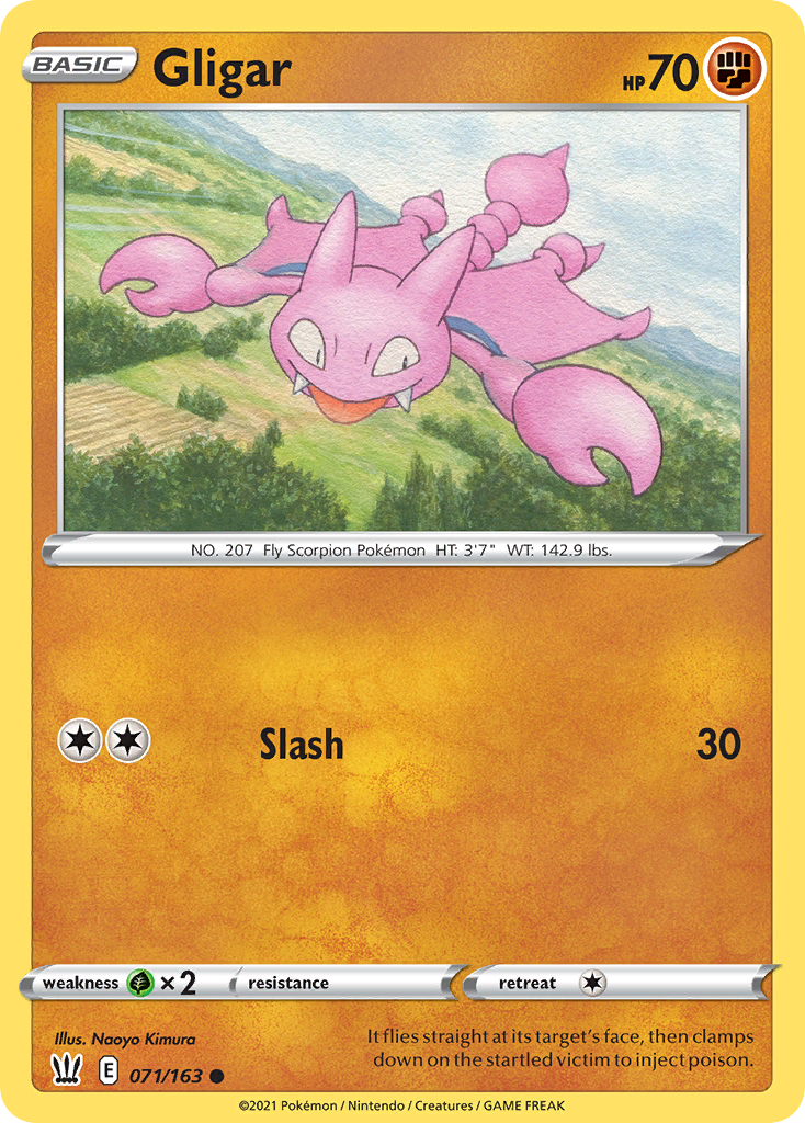 71/163 [BST] Gligar - Common