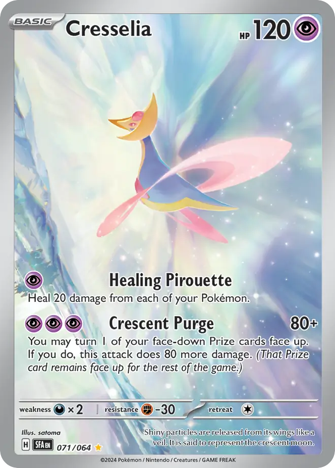 71/64 [SFA] Cresselia - Illustration Rare