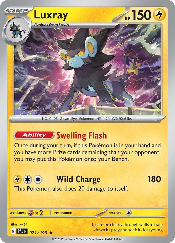 71/193 [SV2] Luxray - Rare