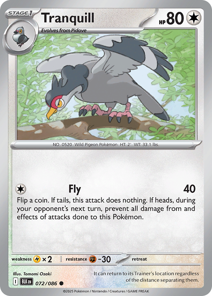 72/86 [BLK] Tranquill - Common