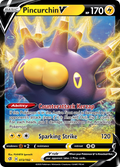 72/192 [RCL] Pincurchin V - Rare Holo V
