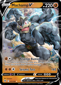 72/189 [ASR] Machamp V - Rare Holo V