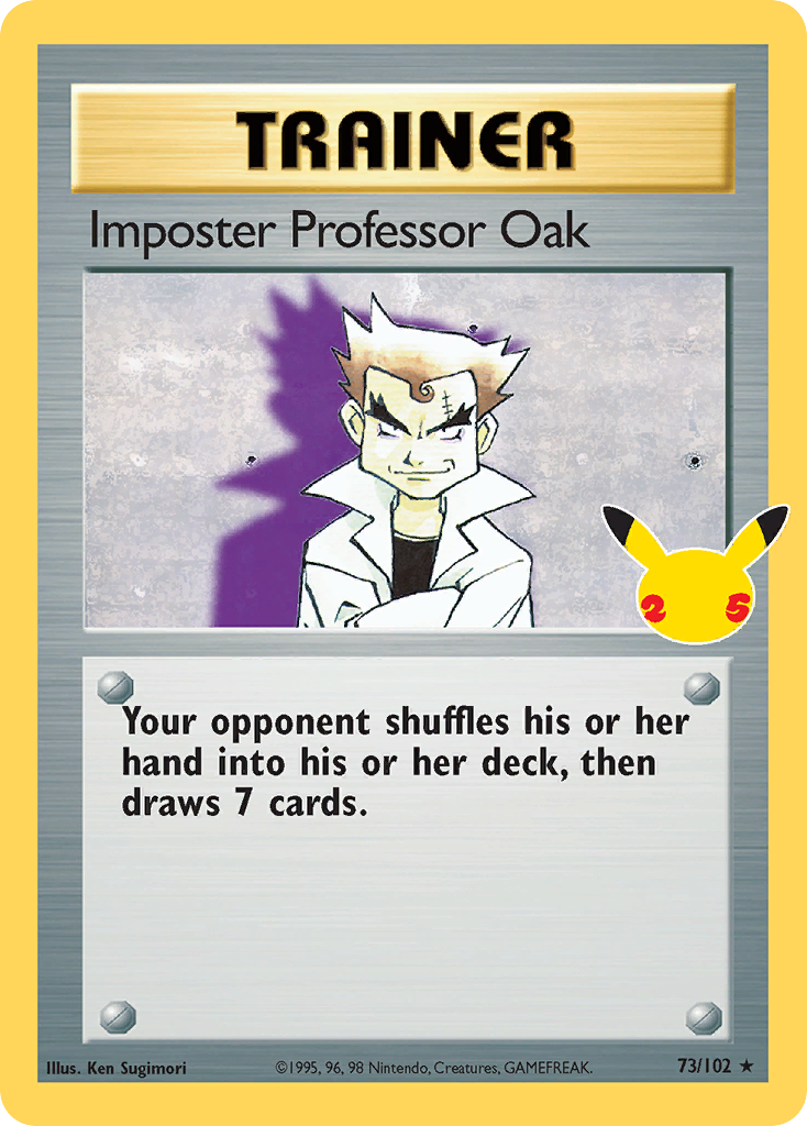 73/25 [CEL] Imposter Professor Oak - Classic Collection