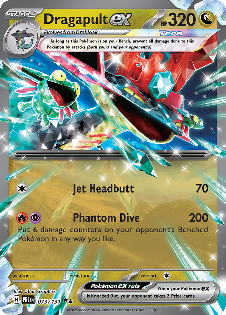 73/131 [PRE] Dragapult ex - Double Rare